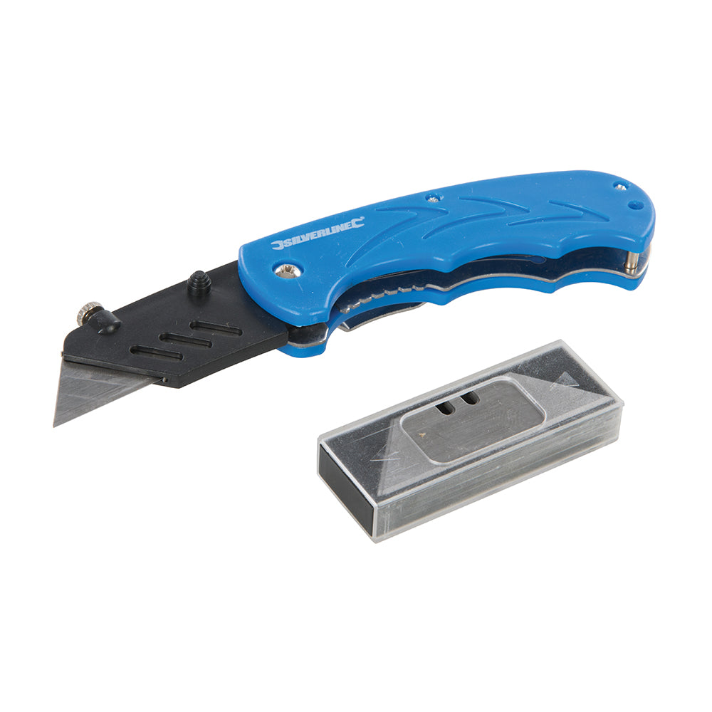 Silverline Folding Utility Knife