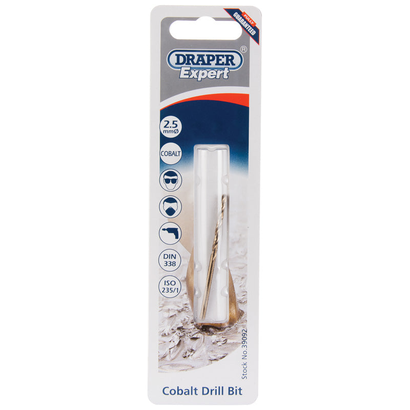 Draper Expert 2.5mm HSS Cobalt Drill