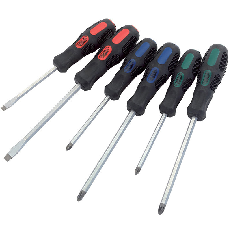 Draper Pound Thru' Screwdriver Set (6 Piece)