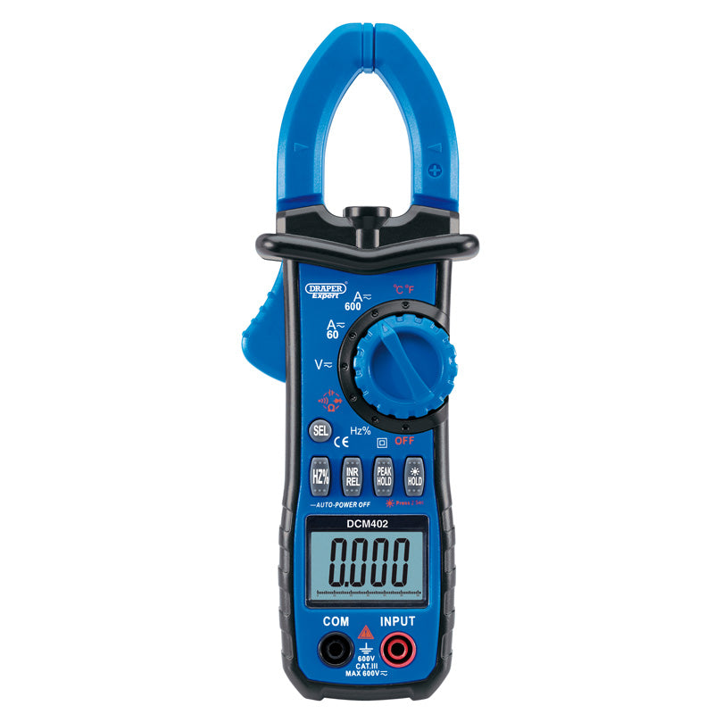 Draper Digital Clamp Meter (Auto-Ranging)