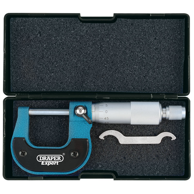 Draper Expert Metric External Micrometer - 0-25mm