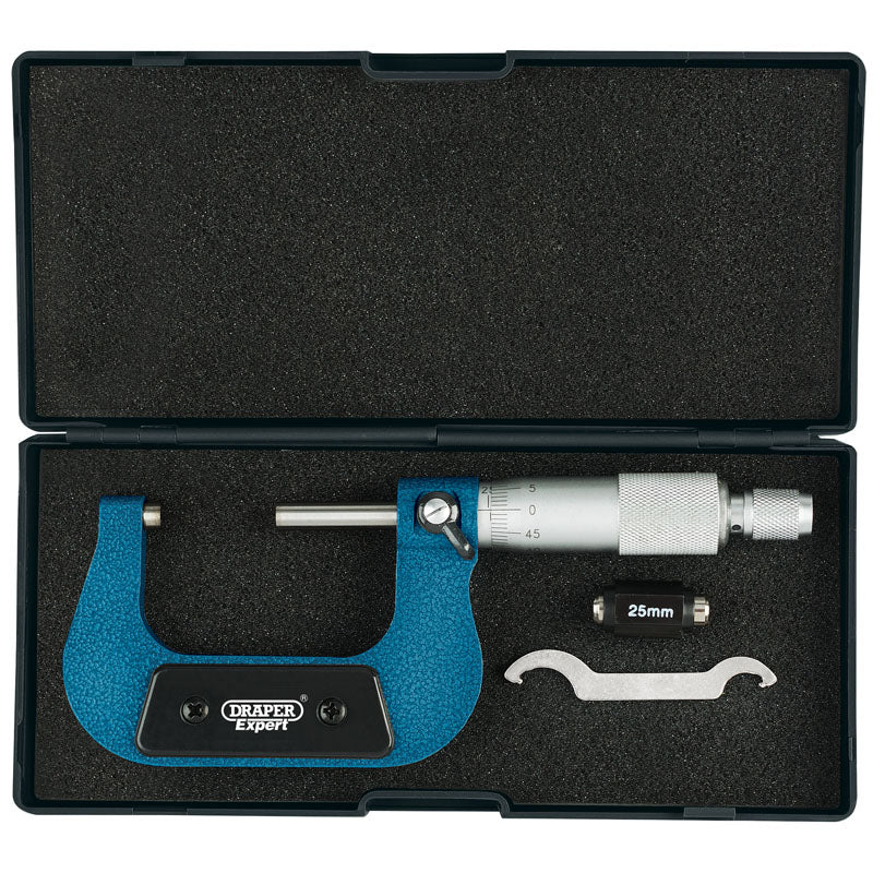 Draper Expert Metric External Micrometer - 25-50mm