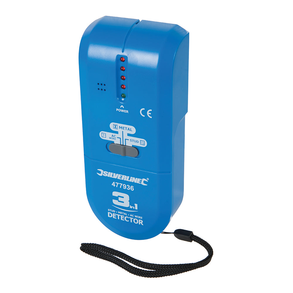 Silverline 3-In-1 Detector Compact
