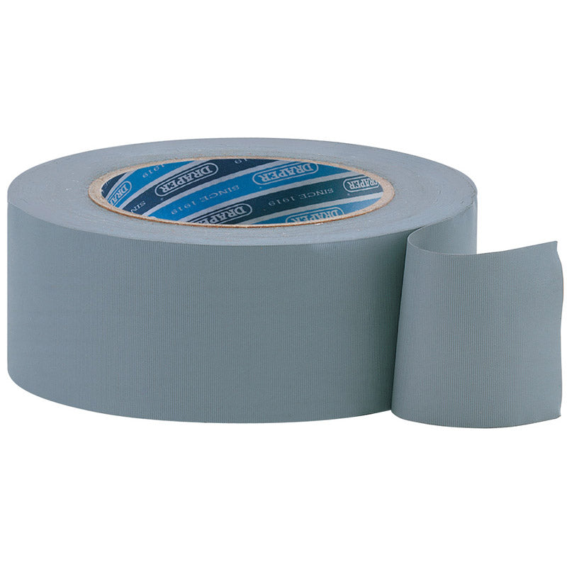 Draper 30M x 50mm Grey Duct Tape Roll