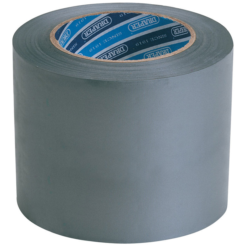 Draper 33M x 100mm Grey Duct Tape Roll