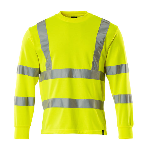 Mascot Safe Classic Melita Sweatshirt #colour_hi-vis-yellow