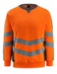 Mascot Safe Supreme Wigton Sweatshirt #colour_hi-vis-orange-dark-anthracite
