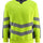 Mascot Safe Supreme Wigton Sweatshirt #colour_hi-vis-yellow-dark-navy