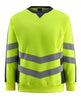 Mascot Safe Supreme Wigton Sweatshirt #colour_hi-vis-yellow-dark-navy