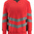 Mascot Safe Supreme Wigton Sweatshirt #colour_hi-vis-red-dark-anthracite