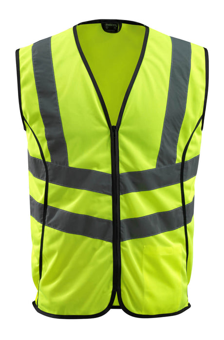 Mascot Safe Supreme Wingate Traffic Vest #colour_hi-vis-yellow