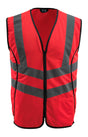 Mascot Safe Supreme Wingate Traffic Vest #colour_hi-vis-red