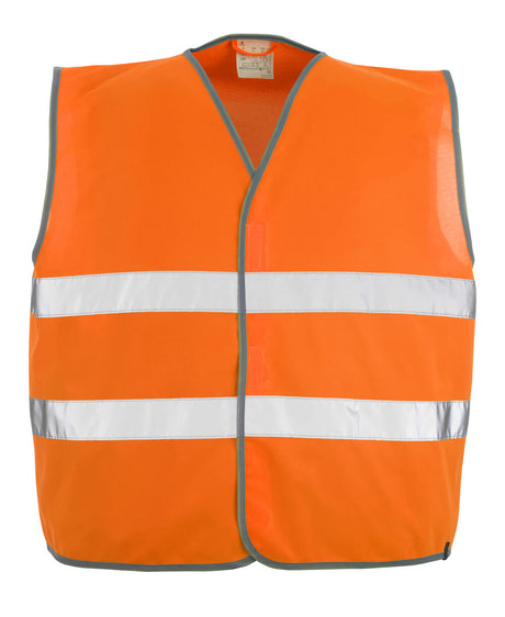 Mascot Safe Classic Weyburn Traffic Vest #colour_hi-vis-orange
