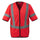 Mascot Safe Supreme Traffic Vest #colour_hi-vis-red