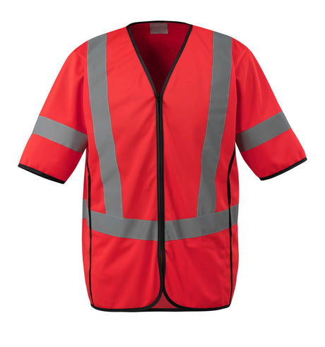 Mascot Safe Supreme Traffic Vest #colour_hi-vis-red