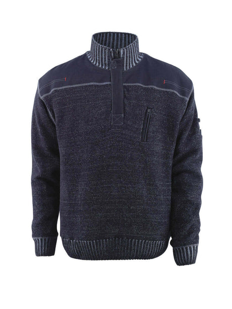 Mascot Frontline Naxos Knitted jumper #colour_blue-grey