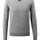 Mascot Frontline Merino Wool Knitted V-Neck Jumper #colour_grey-flecked