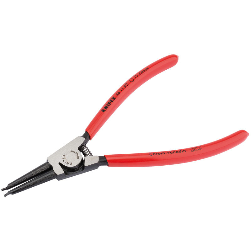 Draper Knipex 19mm - 60mm A2 Straight External Circlip Pliers