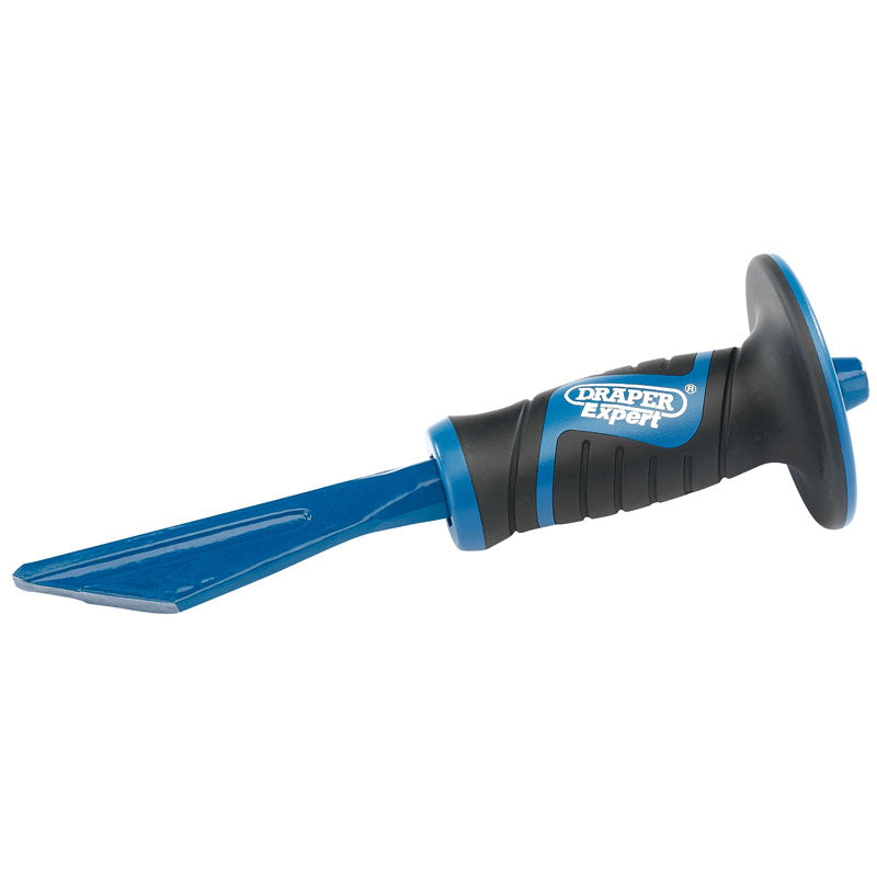 Draper Expert 250mm Plugging Chisel with Soft Grip Hand Guard