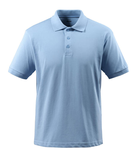 Mascot Crossover Bandol Polo Shirt - Light Blue #colour_light-blue