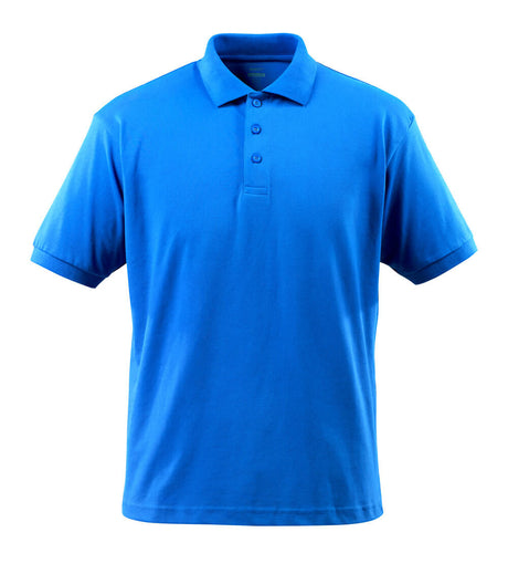Mascot Crossover Bandol Polo Shirt - Azure Blue #colour_azure-blue