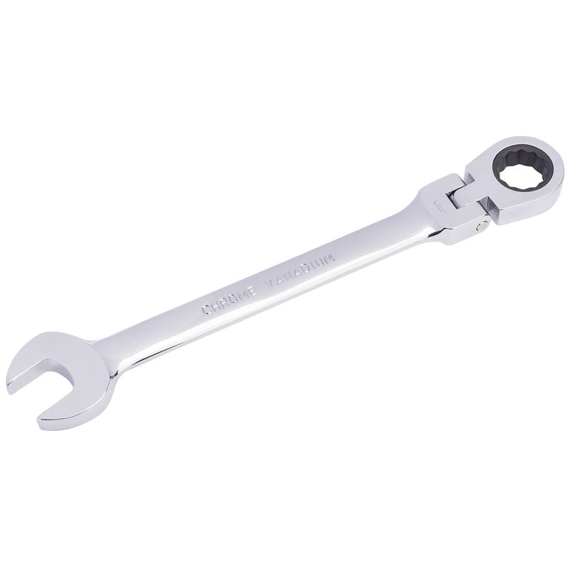 Draper 17mm Draper Hi-Torq&#174; Metric Flexible Head Ratcheting Combination Spanner