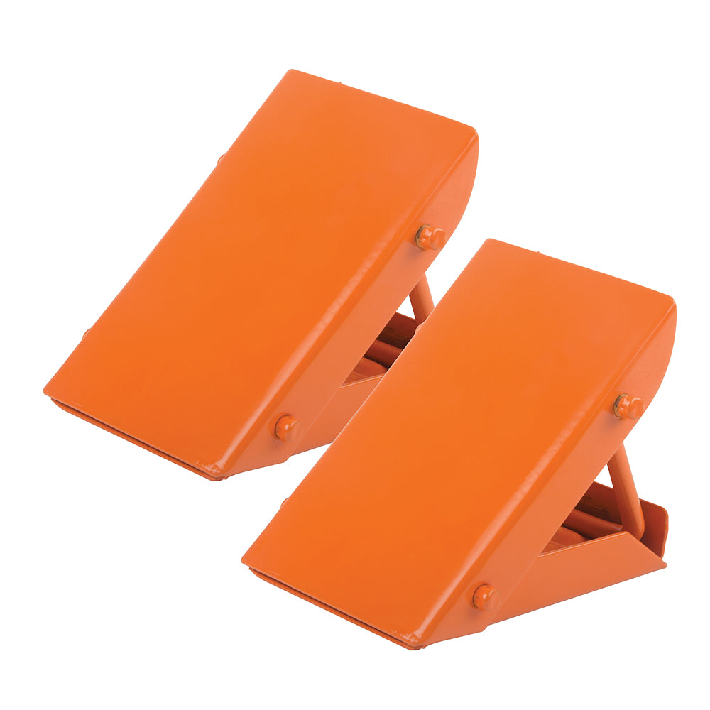 Silverline Folding Steel Wheel Chocks