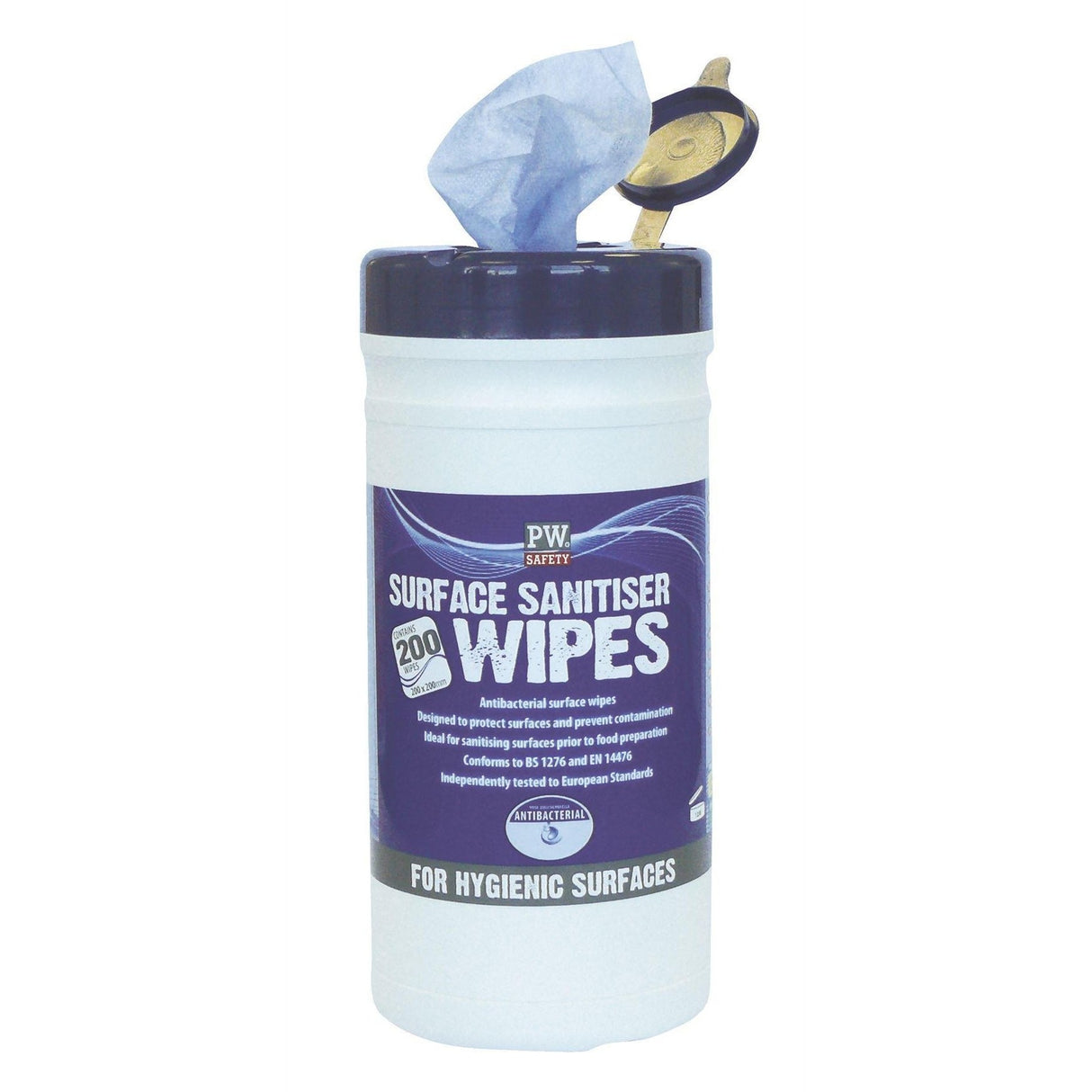 Portwest Surface Sanitiser Wipes (200 Wipes)