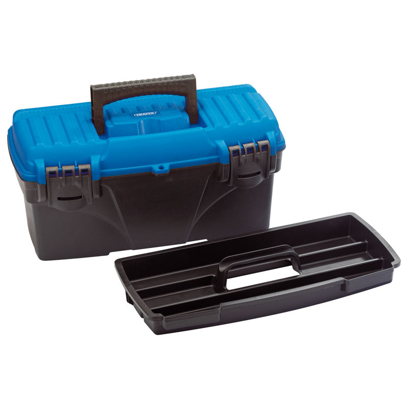 Draper 410mm Tool Organiser Box with Tote Tray