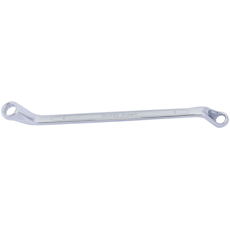 Draper Expert 8mm x 9mm Hi-Torq&#174; Deep Offset Ring Spanner