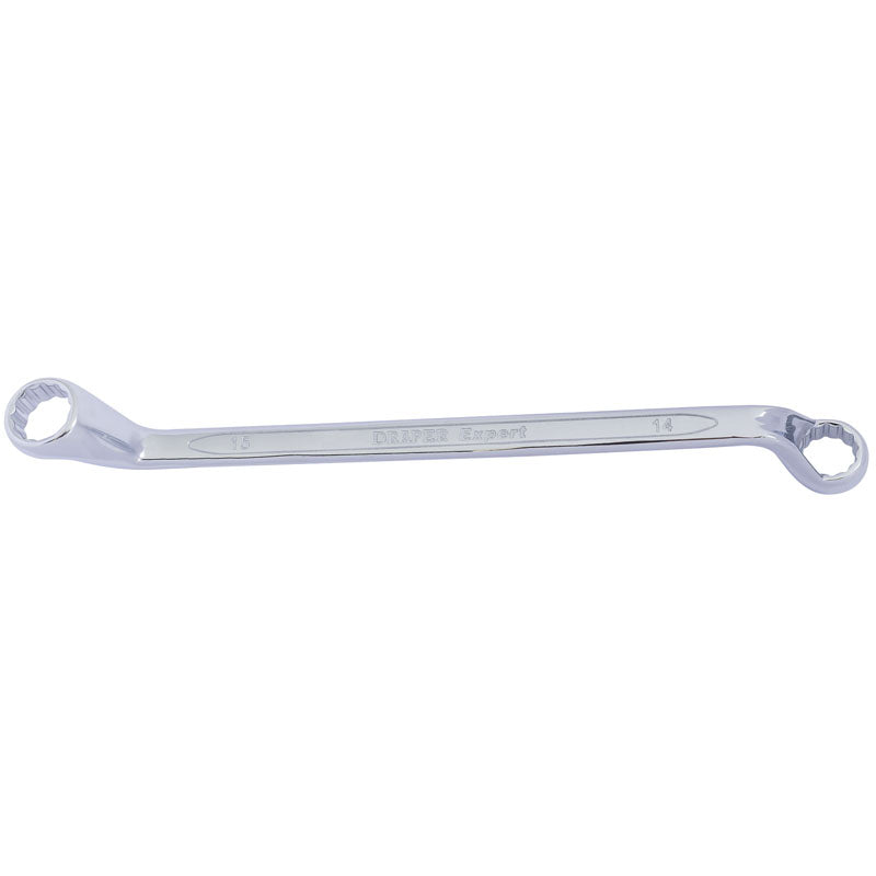 Draper Expert 14mm x 15mm Hi-Torq&#174; Deep Offset Ring Spanner