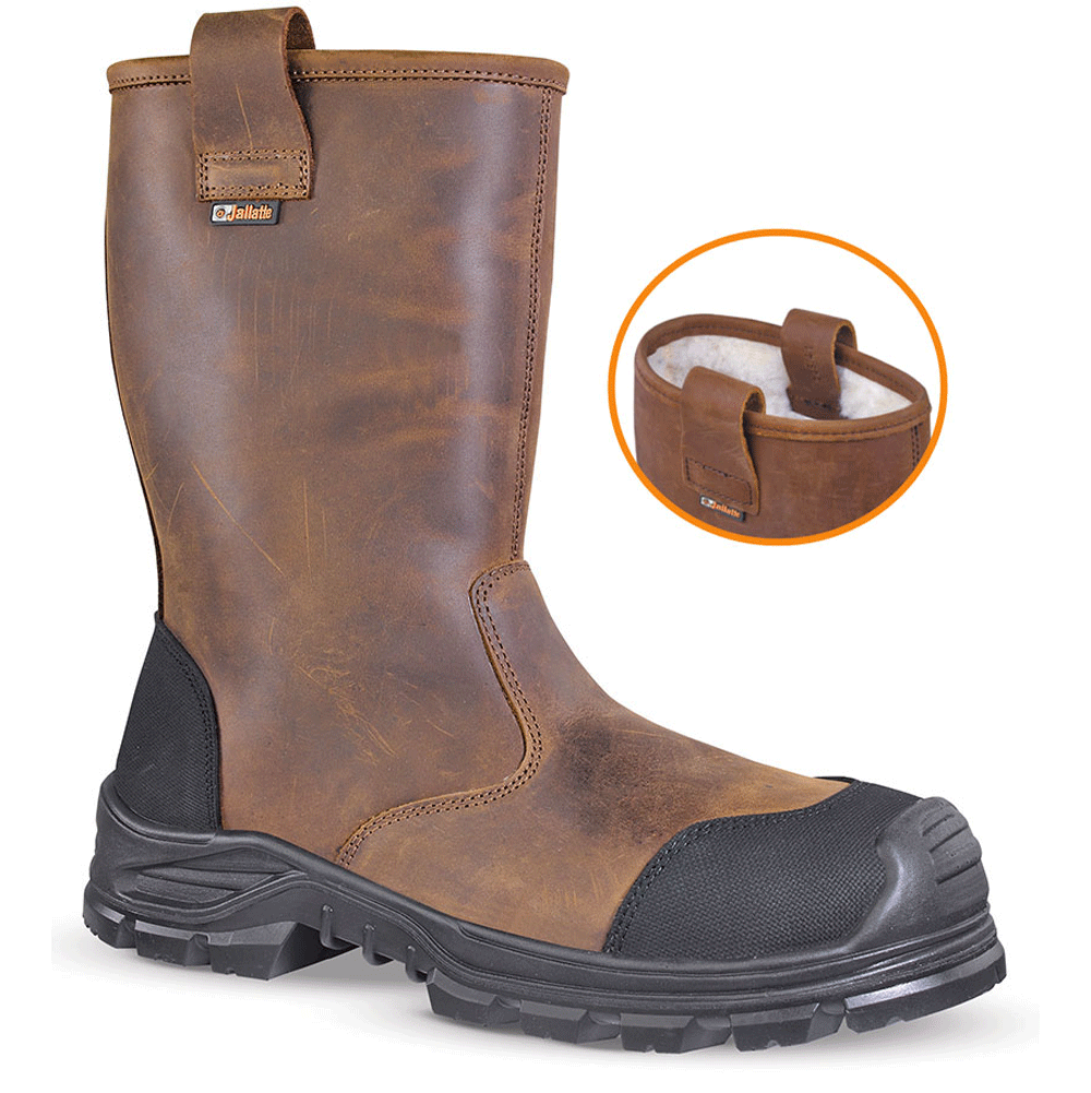 Jallatte Jalcypress SAS S3 CI SRC Water-Repellent Safety Work Rigger Boots