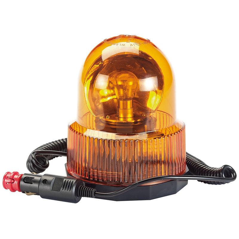 Draper 12V Magnetic Base Rotating Beacon