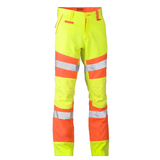 Bisley Taped Biomotion Double Hi-Vis Trousers
