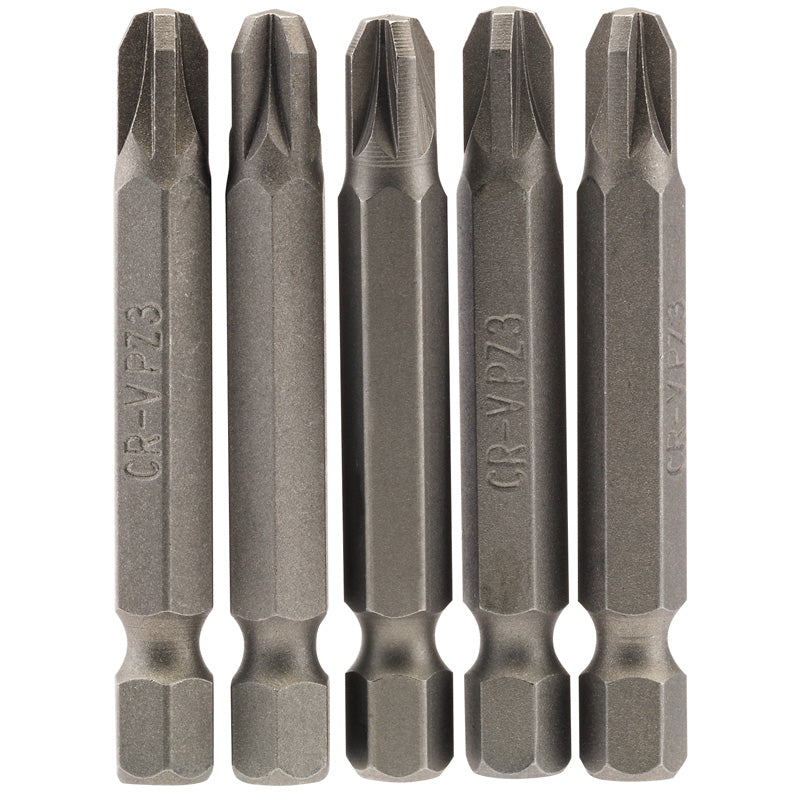 Draper No.3 1/4" Hex. PZ Type Insert Bit 50mm Long x 5