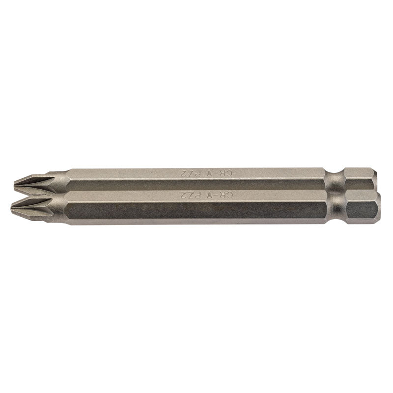 Draper No.2 1/4" Hex. PZ Type Insert Bit 75mm Long x 2