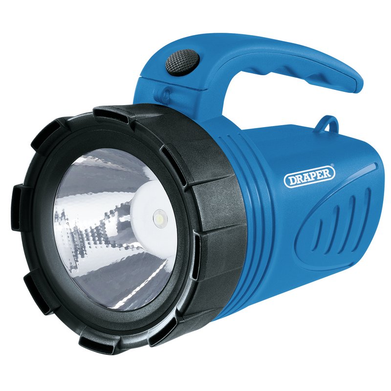 Draper 3W Rechargeable Spotlight (Blue)