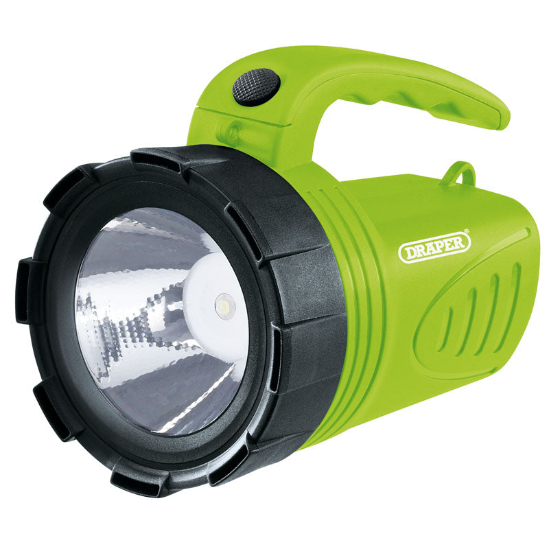 Draper 3W Rechargeable Spotlight (Green)