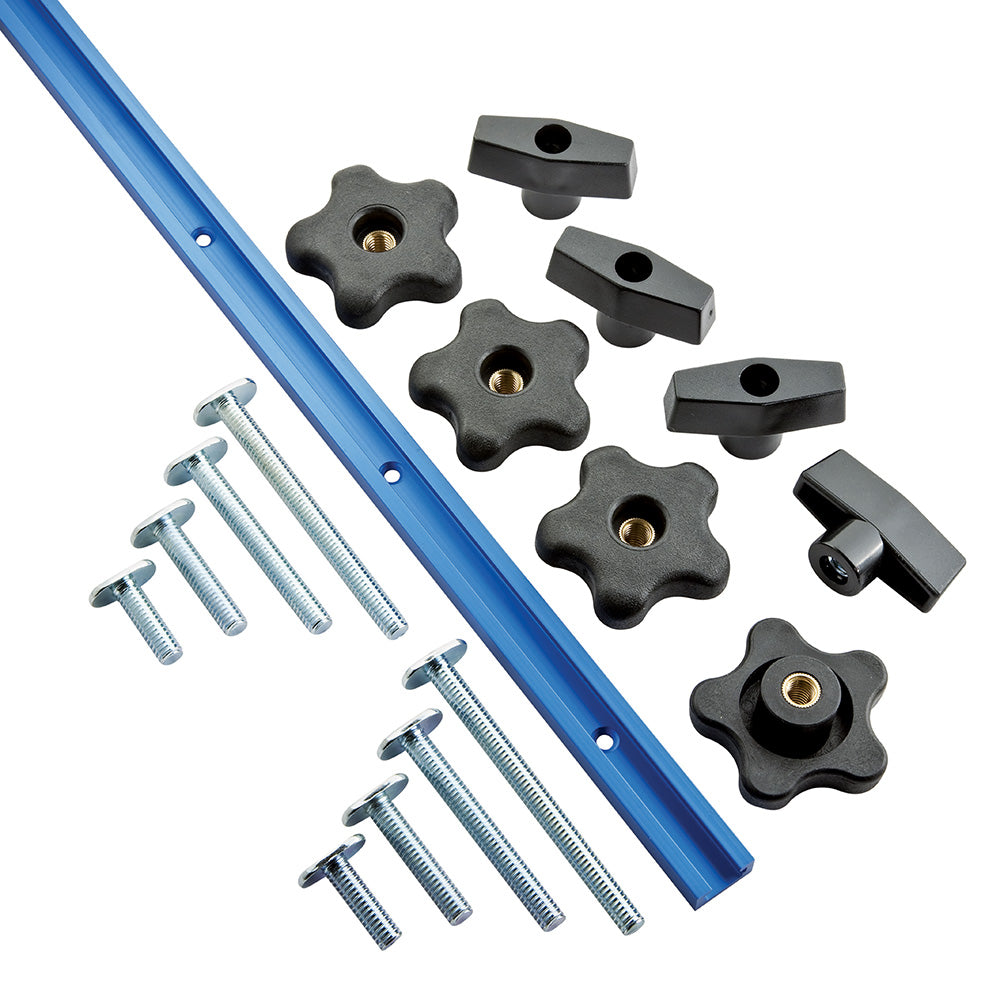 Rockler Universal T-Track Set 17Pce