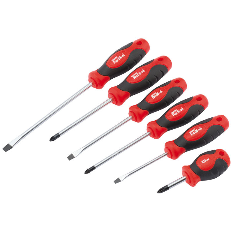 Draper Soft Grip Screwdriver Set (6 piece)