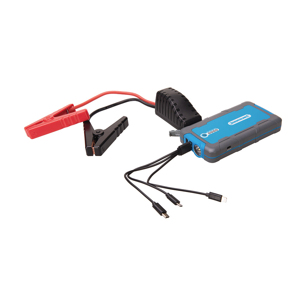 Silverline 12V Lithium Jump Starter & Powerbank