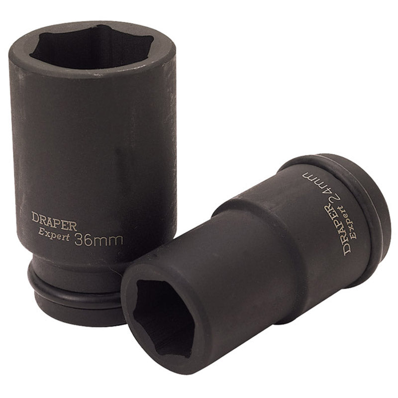 Draper Expert 24mm 3/4" Square Drive Hi-Torq&#174; 6 Point Deep Impact Socket