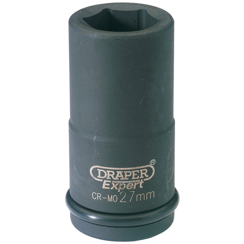 Draper Expert 27mm 3/4" Square Drive Hi-Torq&#174; 6 Point Deep Impact Socket