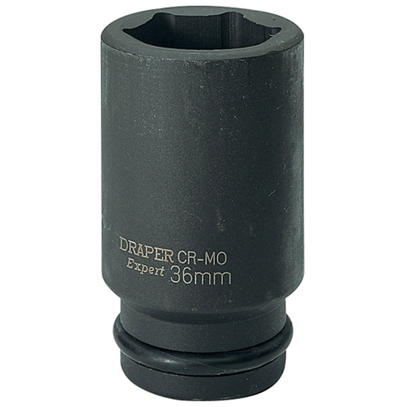 Draper Expert 36mm 3/4" Square Drive Hi-Torq&#174; 6 Point Deep Impact Socket