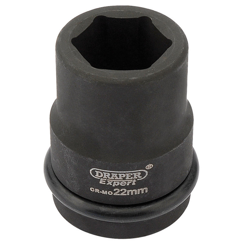 Draper Expert 22mm 3/4" Square Drive Hi-Torq&#174; 6 Point Impact Socket