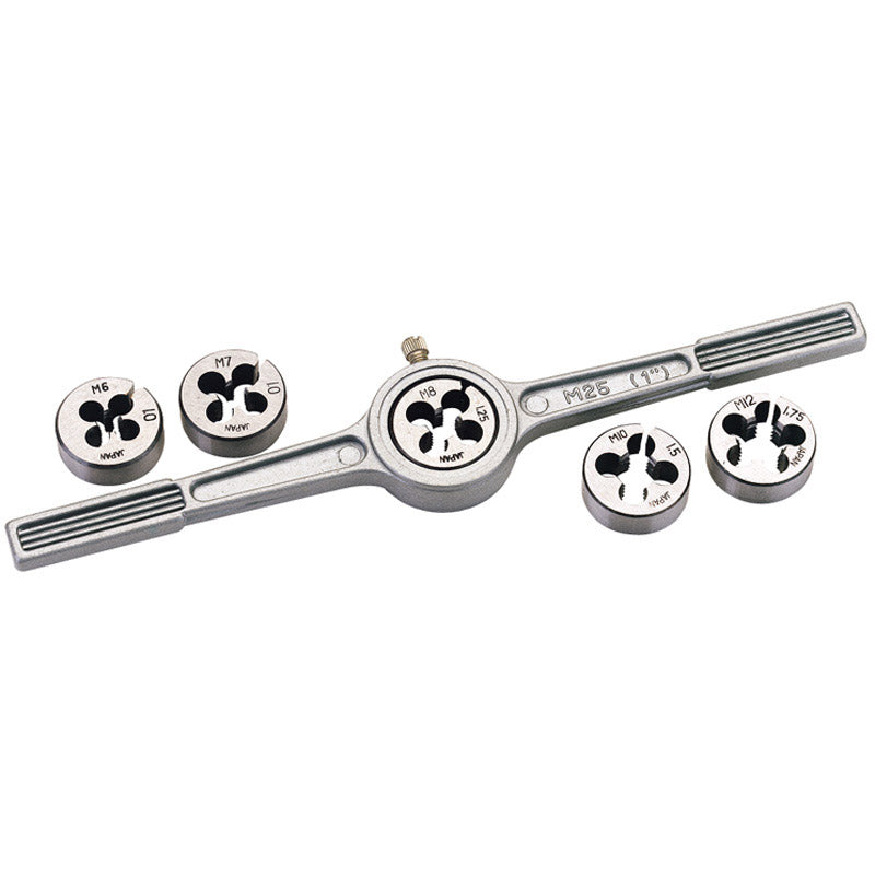 Draper Circular Metric Die and Holder Set (6 Piece)