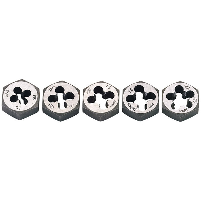 Draper Metric Hexagon Die Nut Set (5 Piece)