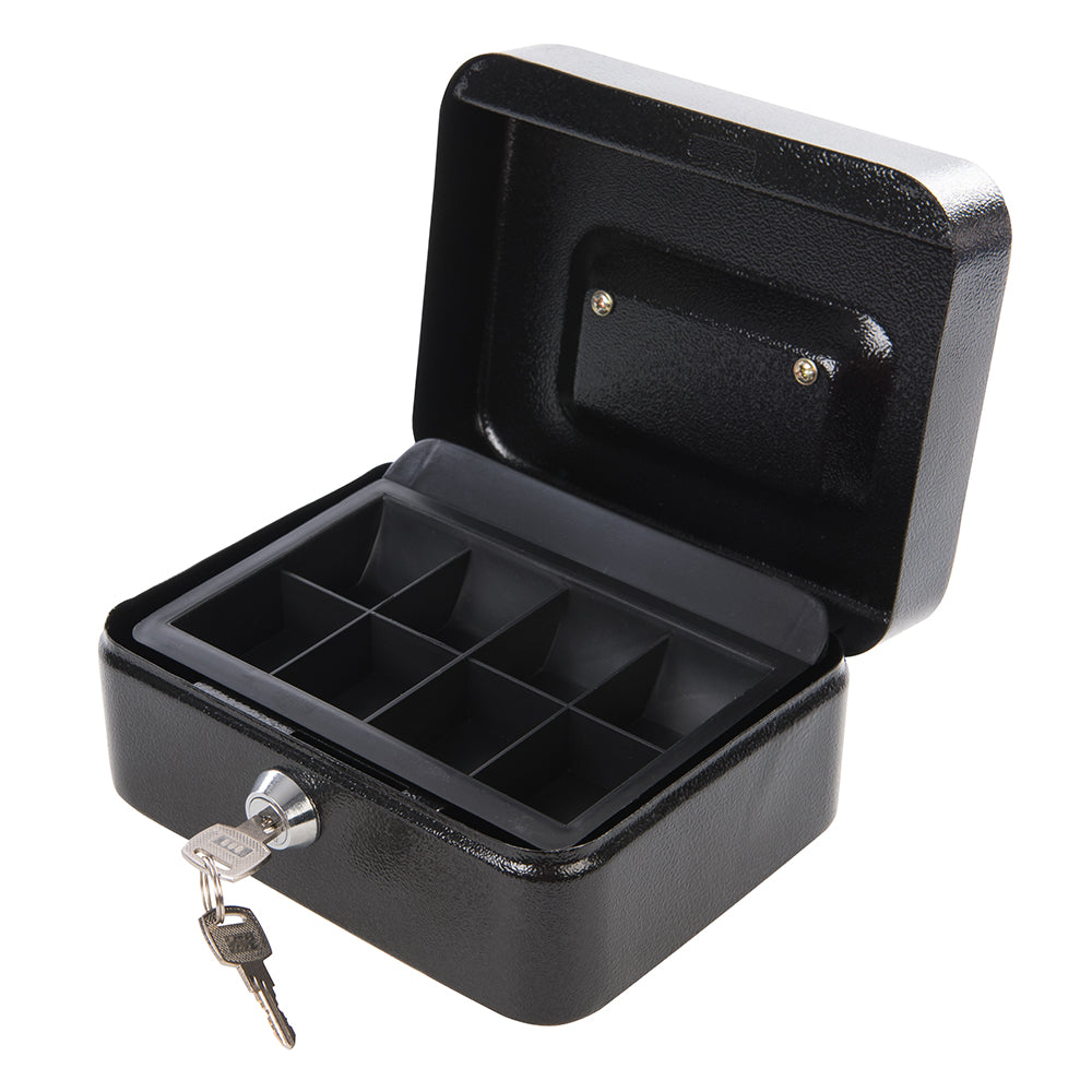 Silverline Metal Cash & Valuables Box Keyed