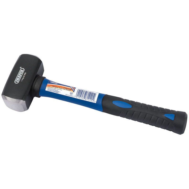 Draper Fibreglass Shaft Club Hammer (1kg - 2.2lb)