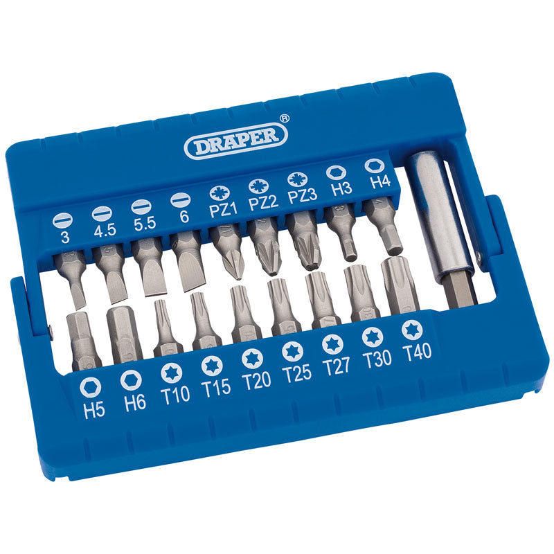 Draper Magnetic Bit Holder Set (19 Piece)